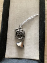 French Horn  Pendant Approximately One Inch - $24.99