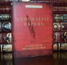 NEW Federalist Papers Alexander Hamilton Hardcover Collectible Gift  - £14.56 GBP