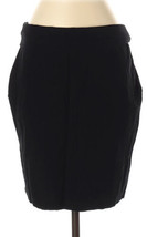 Eileen Fisher Bodycon Skirt Sz S Black Pull On Stretch Viscose Blend  - £24.44 GBP