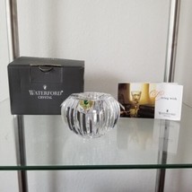 Elegant Waterford Crystal Lismore Votive Candle Holder Made in Ireland NIB - £63.71 GBP