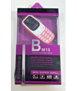 L8star BM 10 Mini Phone Wireless Dialer/Mini Phone Pink - £31.14 GBP