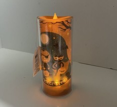 Silvestri Trick or Treat Candle Acrylic Battery Operated LED  Halloween - $14.97