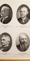 Notable Wisconsin Men of 1901 MILITARY MEN King MacArthur Bryant Baer Quin D0 - £8.78 GBP