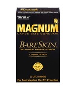 Trojan Magnum BareSkin Lubricated Condoms 10 Count - $9.95