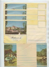 5 Chile Envelopes Bellexas de Chile Villa Del Mar Hotel O&#39;Higgins Map - $19.80