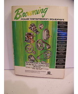 VINTAGE BROWNING POWER TRANSMISSION EQUIPMENT CATALOG #8 NOV 1 1975 - $851.21 MXN