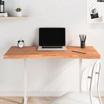 Desk Top 110x(50-55)x4 cm Solid Wood Beech - $94.61