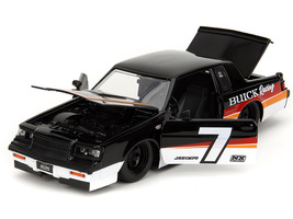 1987 Buick Grand National #7 &quot;Buick Racing&quot; Black and White with Stripes... - £31.65 GBP