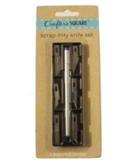 Crafter&#39;s Square Scrap-tility Knife Set (6 Blade Set) for Hobby and Crafts - £5.83 GBP