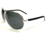 Ralph Lauren Sunglasses RL7016 9001/87 Black Silver Square Frames w Blac... - £56.35 GBP