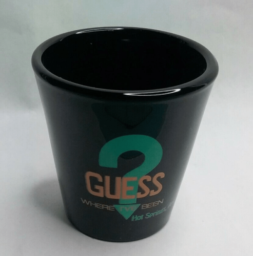 Primary image for Vintage Guess Where I've Been Hot Springs Arkansas Shot Glass