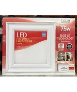 Feit Electric LED Flat Panel 75W Light Fixture 15&quot; 1100 lumens Dimmable - $110.44 CAD
