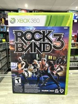 Rock Band 3 - Xbox 360 - Rockband 3 CIB Complete Tested! - £39.04 GBP