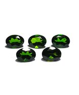 3.956 TCW 100% Natural Chrome diopside Oval Faceted Best Quality Gem By DVG - £376.00 GBP