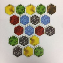 The Settlers Of Zarahemla Lds Version Of Catan 5 Hexagonal Strips Used - £9.33 GBP