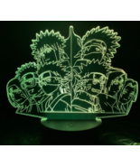 Uzumaki Naruto Sasuke Kakashi Gaara  LED Light Colors Changing Decoration - $10.90