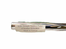 KBS Straight Stepless Putter Shaft Chrome Finish .370 Diameter 38&quot; Never... - $37.08
