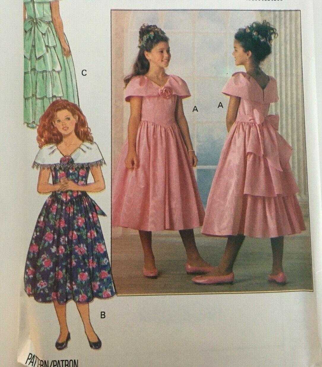 Butterick Sewing Pattern 5930 Girls Dress Easter Church Flower Girl Party UC - £7.16 GBP