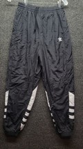 Adidas originals Big Logo Trefoil Track Pants Black Sweat Pants Sz S - £49.47 GBP