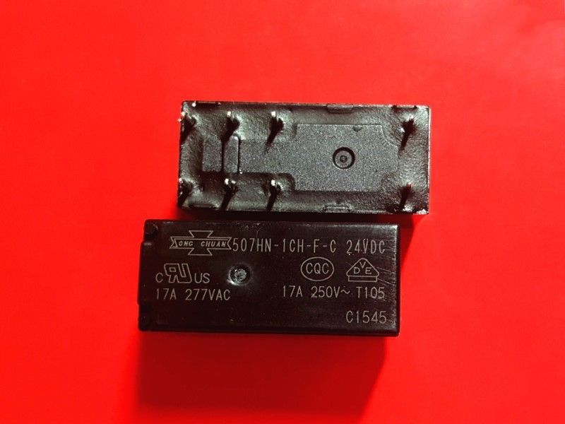 507HN-1CH-F-C, 24VDC Relay, SONG CHUAN Brand New!!
