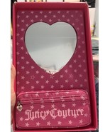 Juicy Couture Magnetic Heart Mirror And Pouch - $29.69