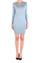 Twin-set Simona Barbieri  Women Dress - M Light blue Short Elegant Party... - $3,367.60 MXN