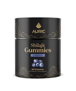 Auric Himalayan Shilajit Gummies 60 Ct – Stamina, Strength &amp; Energy Boost - $23.48