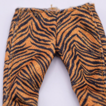 LOL Surprise Doll Fashion OMG Clothes Pants Tiger Stripes Orange Black Glitter - £7.82 GBP