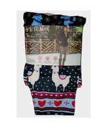 Aldi Serra Ultra Plush Leggings with Llama &amp; Heart Cozy Holiday Design S... - $352.89 MXN