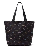 New $50 Victoria&#39;s Secret &quot;Pink&quot; Black Weekender Logo Tote Large Travel Bag - £18.86 GBP