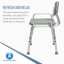 Dynarex Tub Transfer Bench Provides Stress-Free and Comfortably Seated A... - $99.99