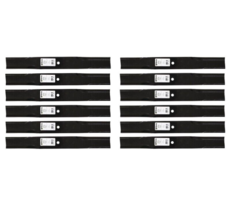 12 Medium-Lift Blades fit Toro 106-0629 44-6250 44-6250-03 Groundsmaster - $134.92