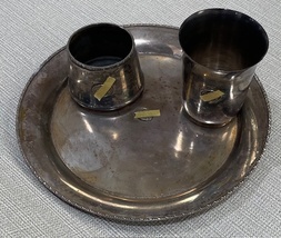 German WW2 SS Silver Plate and Cups set Bundle - £270.58 GBP