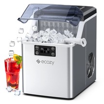 Countertop Ice Makers, 45Lbs Per Day, 24 Cubes Ready In 13 Mins, Stainle... - £204.29 GBP