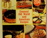 Unusual Old World and American Recipes Cookbook Vintage Nordic Ware VTG ... - $4.94