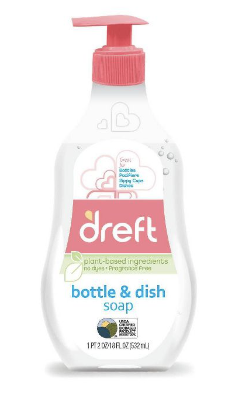 Dreft Baby Bottle and Dish Soap, (Bottles, Pacifiers, Sippy Cups, Dishes... - $9.95