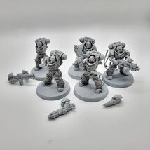 Space Marines Heavy Intercessors Primed Warhammer 40k Astartes Support - $37.79
