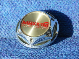 Maxxim Alloy Wheels Center Cap Chrome w/ Red Logo - $9.90