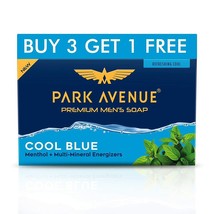 Park Avenue Cool Blue Fragrant Soap, 125g (Buy3 Get 1 Free) free shipping world - £16.58 GBP