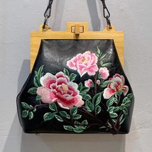 Elegant Embroidery Women Bucket Bag 2022 New Retro Chinese Style Versatile Large - £82.55 GBP