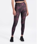 Lol Crushed Blooms Purple Dalia Ankle Leggings Medium - £15.13 GBP