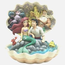 Disney Traditions - Seashell Scenario Figurine (The Little Mermaid) height 19cm - £101.92 GBP