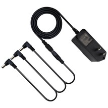 Us 9V Dc Guitar Effects Pedal Power Supply Adaptor + 3 Way Daisy Chain Cable - £17.24 GBP