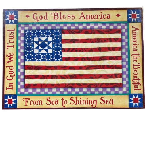 Jim Shore America The Beautiful Jigsaw Puzzle 1000 Piece Great American Puzzle - £16.47 GBP
