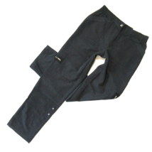 NWT Chico&#39;s Fine Twill Roll Snap Cargo in Black Convertible Soft Pants 0 / 4 - £19.18 GBP