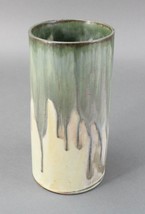 Denbac Signed Superb French Art Nouveau Crystalline Glaze Art Pottery Vase - £356.48 GBP