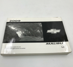 2009 Chevrolet Malibu Owners Manual OEM J02B39067 - $17.99