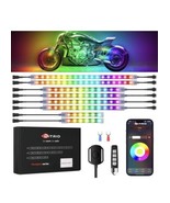 8pc DITRIO SMD LED FLEXIBLE MOTORCYCLE UNDER GLOW ACCENT BODY KIT BLUETO... - $54.31 CAD