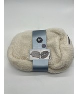 WAYLAND Teddy Belt Bag Women Fanny Pack Waist Light Beige Fleece Rave Fe... - $7.29