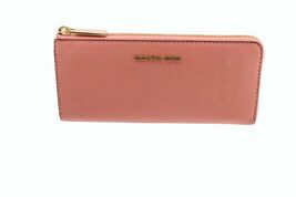 Wallet Michael Kors Jet Set Travel Large 3/4 Zip Wallet Peach - $59.40